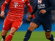 Giocatori di PSG e Bayern Monaco in azione durante il quarto di finale del Mondiale per Club 2025