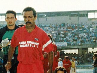 Cremonese favola Serie A: parallelo con il Pescara 1987, foto storica di Júnior contro il Pisa