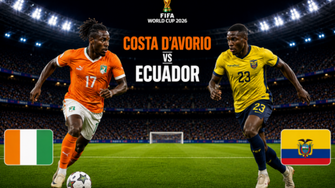 Costa d'Avorio Ecuador pronostico Mondiale 2026 Gruppo E
