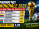 Pronostici Mondiale 2026: multipla quota 3,38 con Inghilterra, Colombia, Argentina e Sudafrica