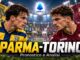 Parma–Torino, pronostico e analisi: calciatori faccia a faccia, stemmi delle squadre e logo Serie A.