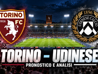 Torino Udinese pronostico 12 ottobre 2026: copertina allo stadio con stemmi Torino FC e Udinese Calcio e scritta pronostico e analisi