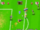 Schermata di gioco di Super Sidekicks, classico arcade di calcio SNK degli anni 90